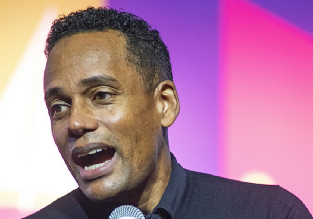 Hill Harper, an actor and write was of the authors that visited the Baltimore during the Brilliant Baltimore Light City Festival