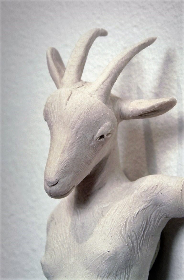 Image: Messenger, a porcelain relief sculpture by Robin Whiteman represented by Exhibit A is one of the works sold during the recent Aqua Art Miami