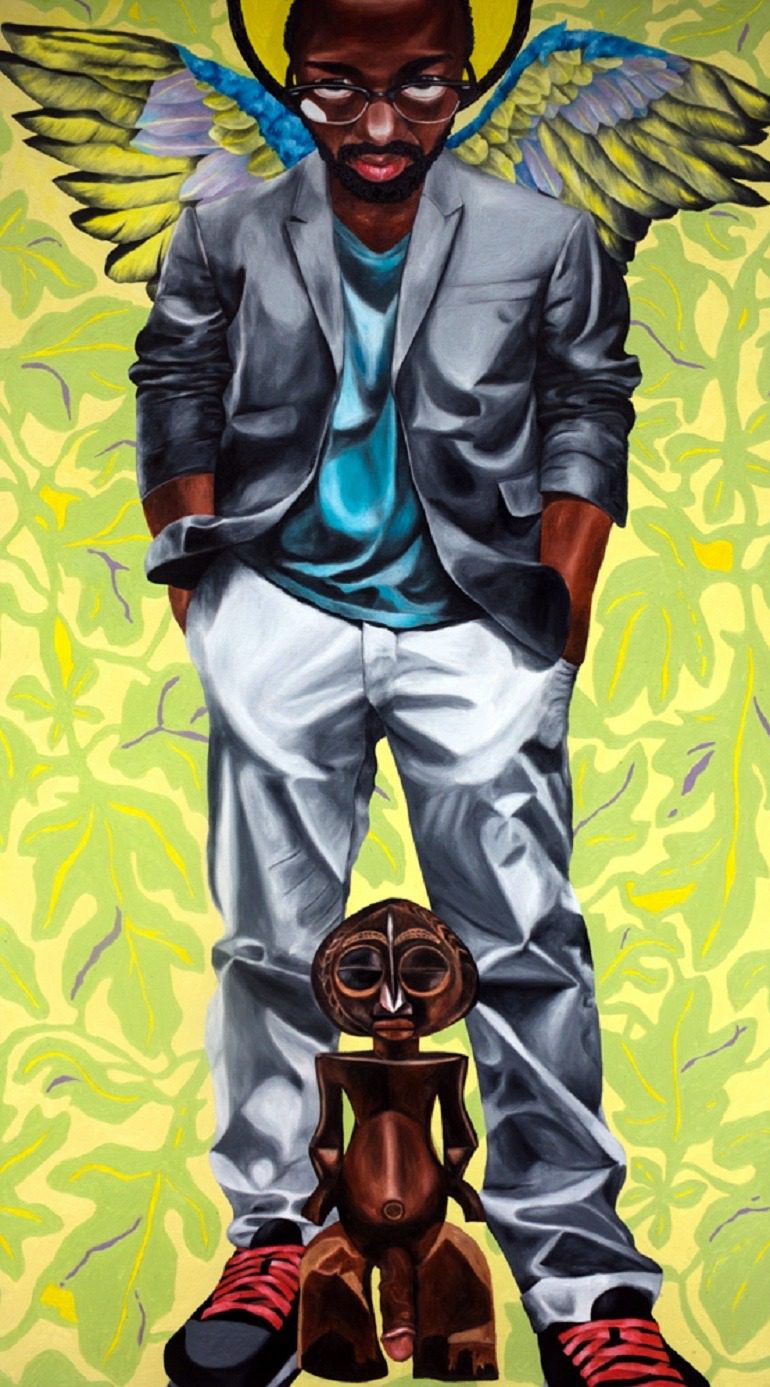 Image: Fertility Gods by Paul Ndema on display at 1:54 Contemporary African Art in London