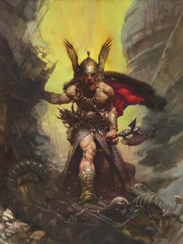 Frank Frazetta Dark Kingdom Painting Original Art at Heritage, one of top art auction houses