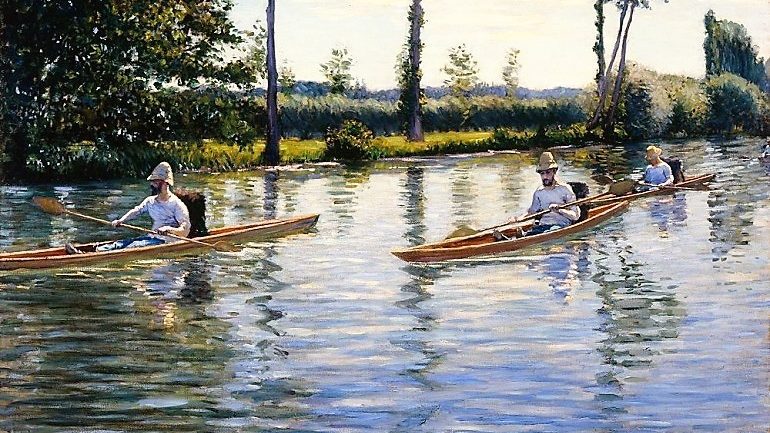 Impressionists Water Boat Leisure Period and Art  Revealed