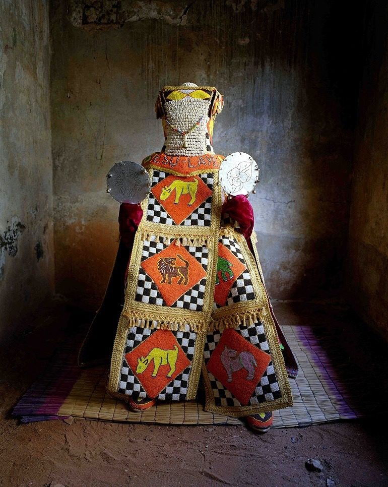 Image: Okpo Muloéro Madja Lékan, Adjakani' by Jean-Claude Moschetti on display at 1:54 Contemporary African Art in London
