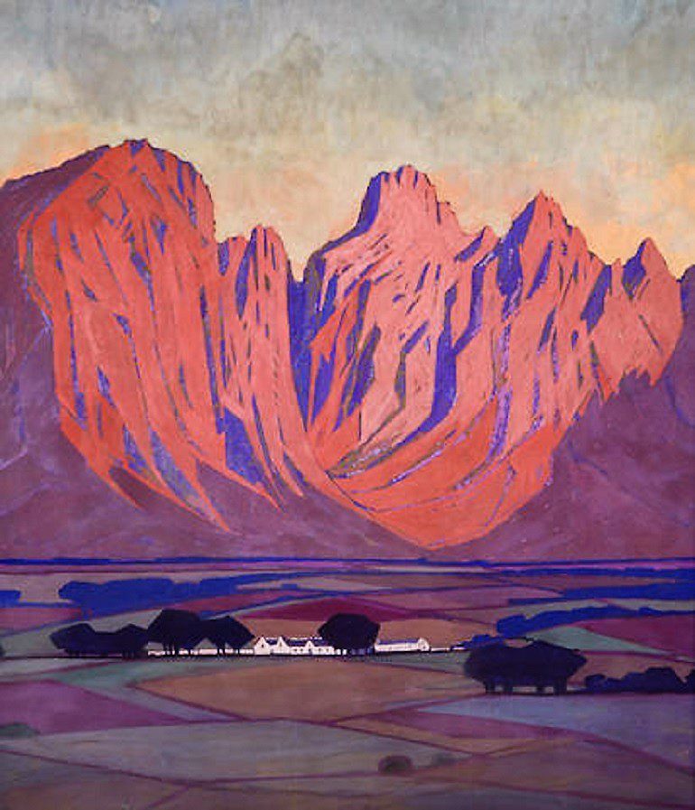 Image: Cape Farmlands is one of the artworks by Jacob Hendrik Pierneef sold at Bonhams