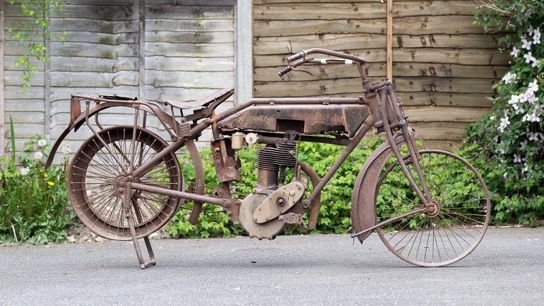 Rudge Multi Motorcycle Owned by a Nigerian King for Sale