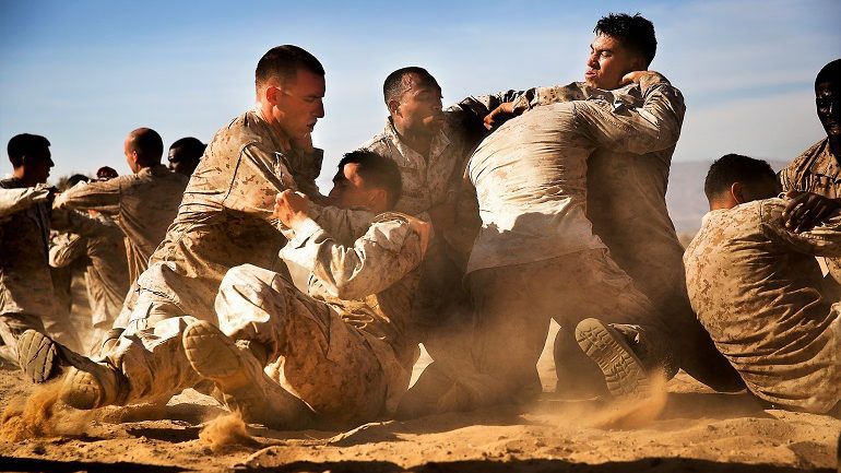 Image: Marines from Arlington get ready to Rumble in what is a reminder of Terms and Conditions