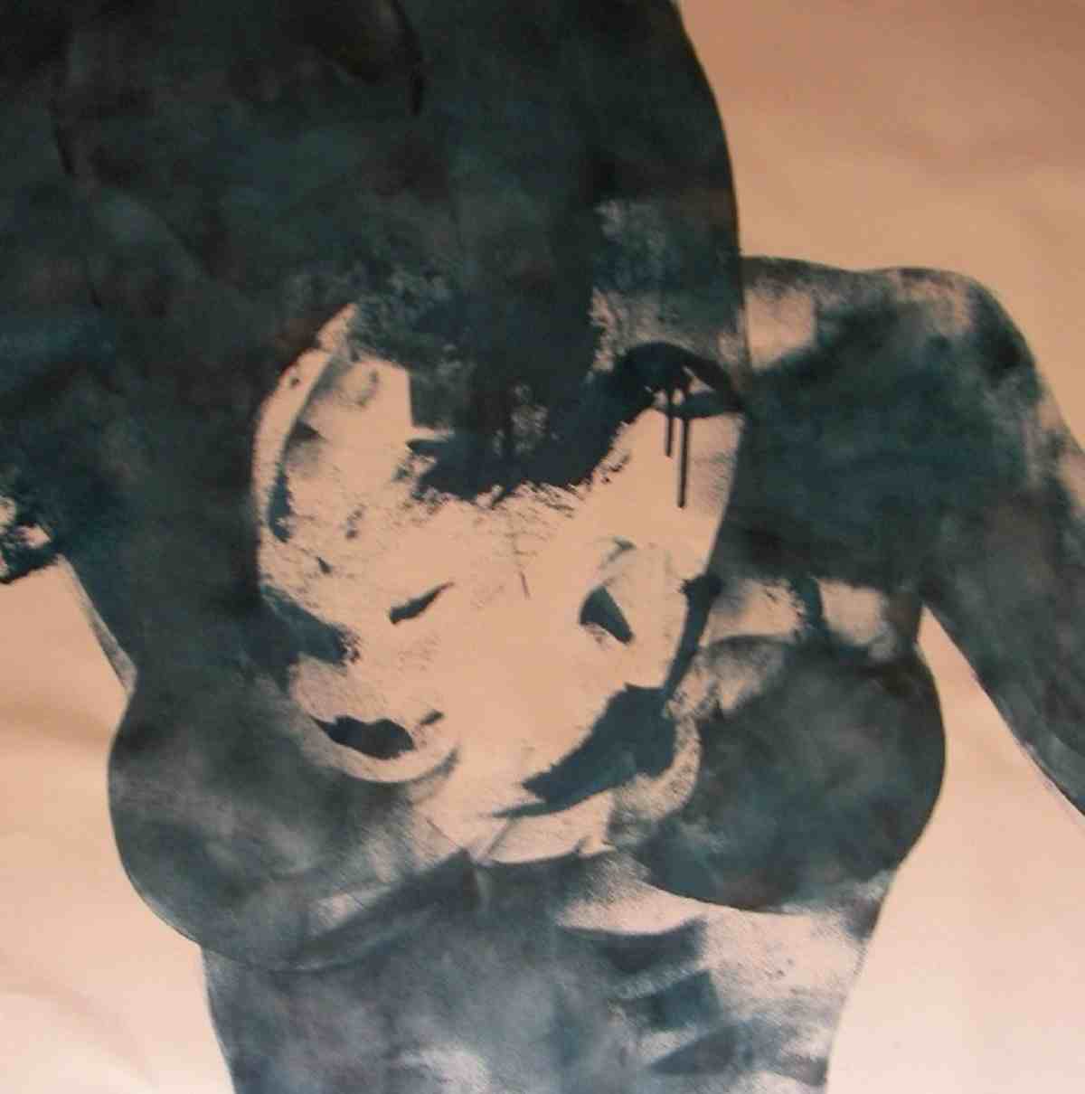 Sany 2012 by the Multimedia Artist Maurizio Barraco is an abstract figure in oil on canvas