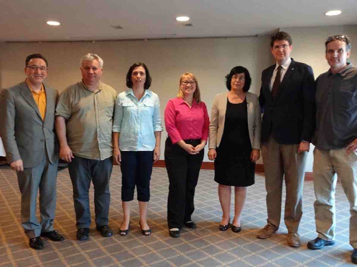 Image- Syria Partial Group at the training organized by U.S Museums to help Syrians protect Syrian museum collections and predacious treasures Syrian museums get support from American Museums