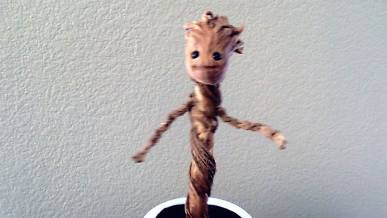 Dancing Baby Groot Twist and Turn With Grace