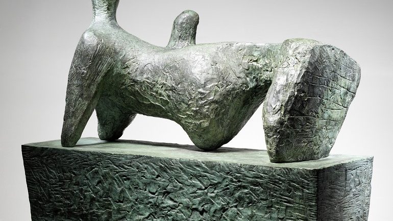 Bronze Sculpture By Henry Moore on Auction at Bonhams