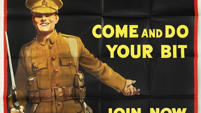 War Posters for Recruitment Memorialized at Bonhams Art Sale