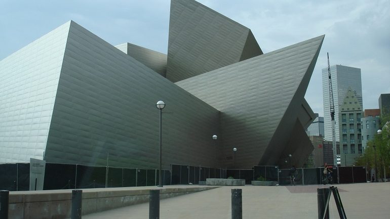 Image: Denver Art Museum (DAM) in Denver, CO. is one of the major museums in the United States
