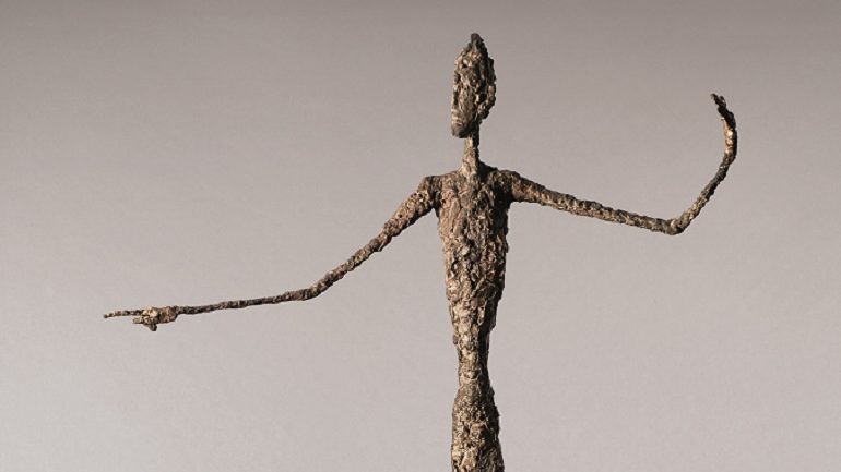 Giacometti Pointing Man Sculpture Expected to Surpass Auction Estimate