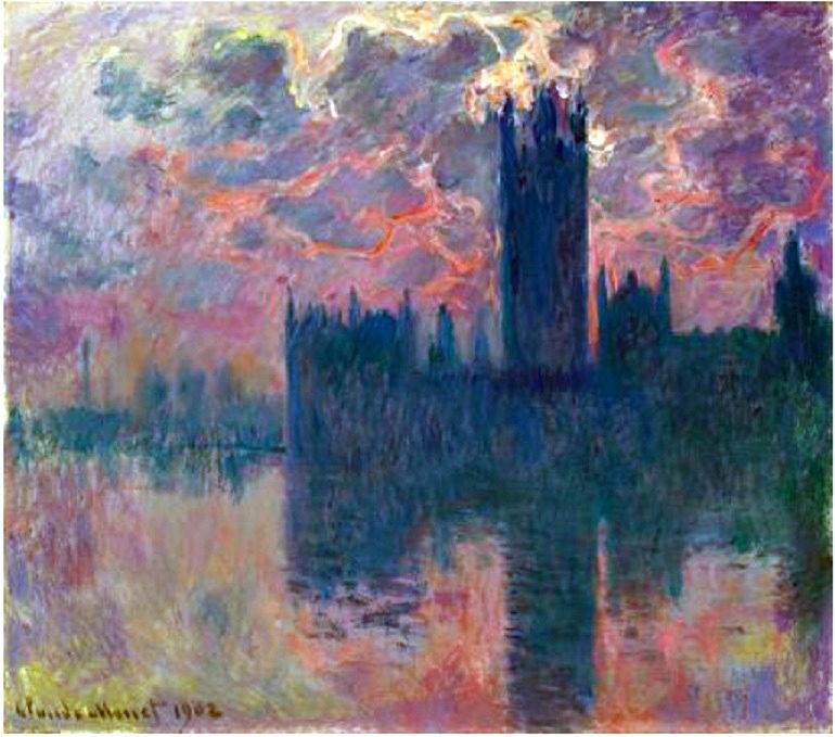 Image: Claude Monet Le Parlement, soleil couchant is one painting expected to archive record auction price at Christie's auction