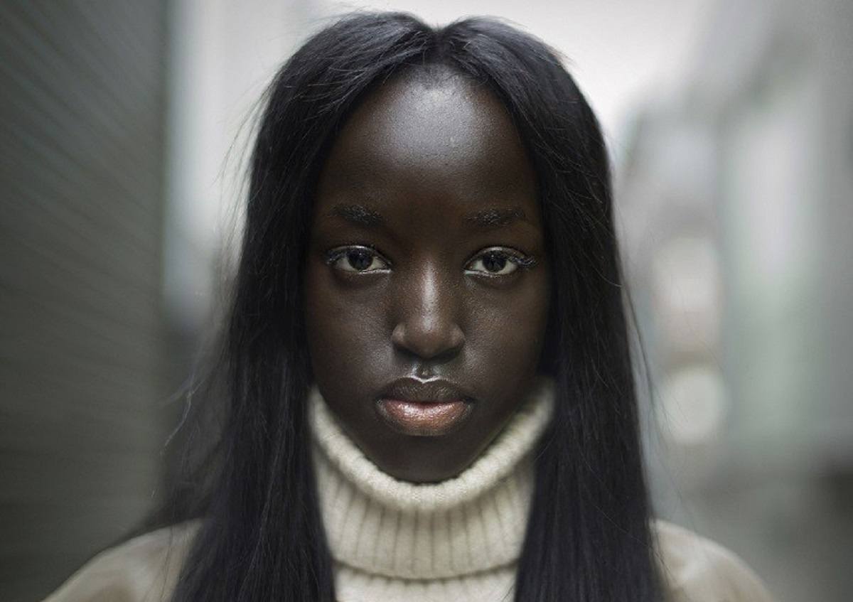 Nyaueth, one of the Prize-winning portraits by Peter- Zelewski