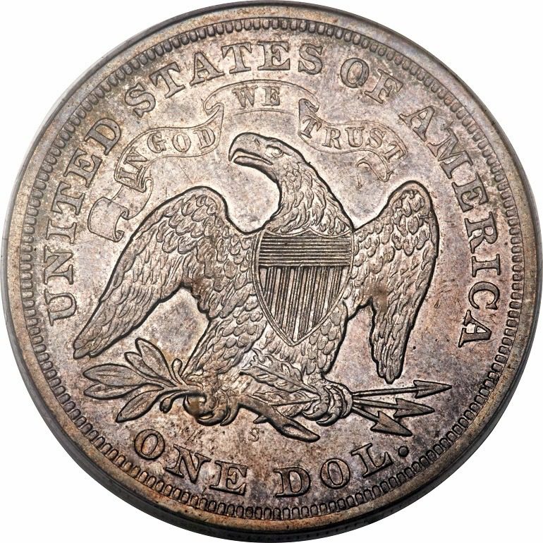 Image: 1870-S $1 XF40 PCGS, one the rare coins to be offered at Heritage Auctions