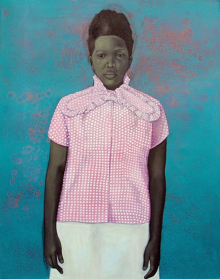 Image: Well Prepared and Maladjusted, 2008, oil on canvas by artist Amy Sherald