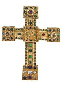 Image: Hezilo Cross, one of the Medieval Treasures from Hildesheim 