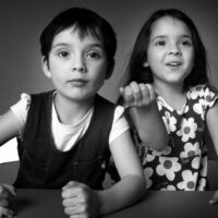 Image: Wednesday and Azra, are two of children raised by same-sex, transgender and bisexual partners whose images accentuate LGBT RIGHTS