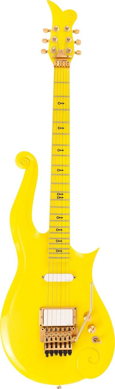 Image: Iconic Yellow Cloud Electric Guitar belonging to Prince goes on auction in June as part of Heritage Auctions’ Entertainment Signature Auction 