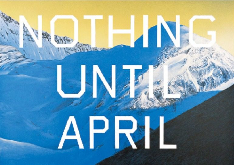 Image: Pay Nothing Until April 2003 by Edward Ruscha is one artworks on the artist website, one of Artcentron.com top ten artist websites