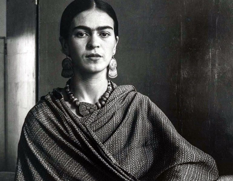 Image: Imogen Cunningham's photograph of Frida Kahlo Rivera, Painter and Wife of Diego Rivera is one of the images examining modern art history at the Museum of Fine Arts, Boston