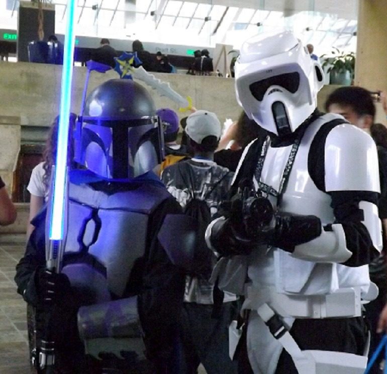 Image: During Cosplay Costume Parade at Otakon, some fans were Straight Out of Star Wars at Otakon- 773 x 747