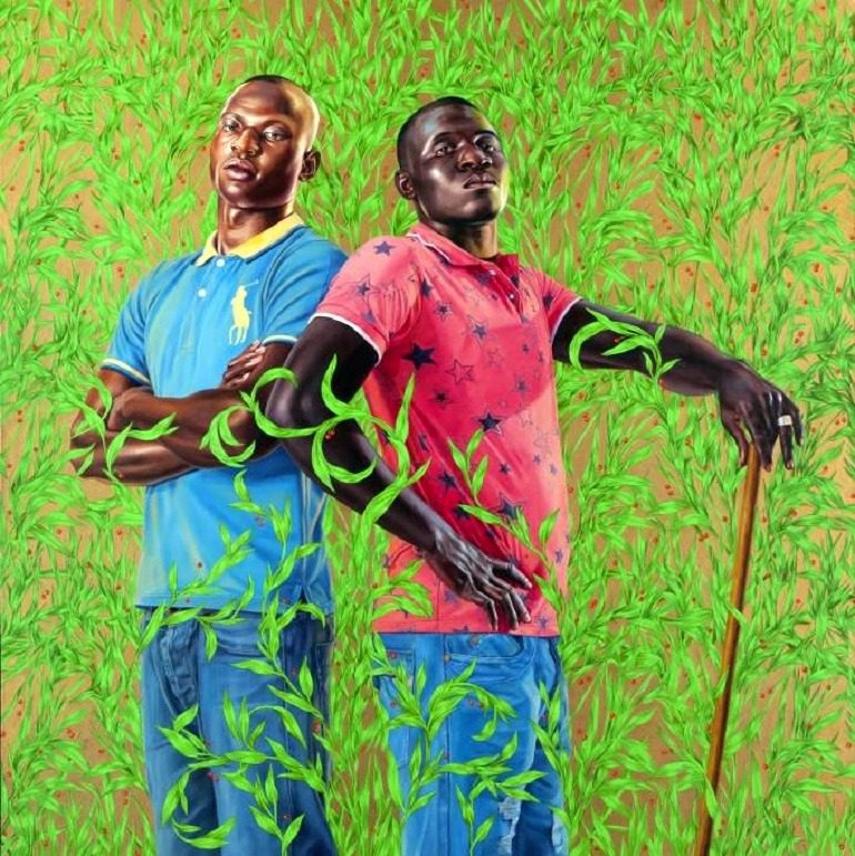 Image: Diarra Mohamed and Mohamed Konate by Kehinde Wiley was one of the works on display at this year's Expo Chicago