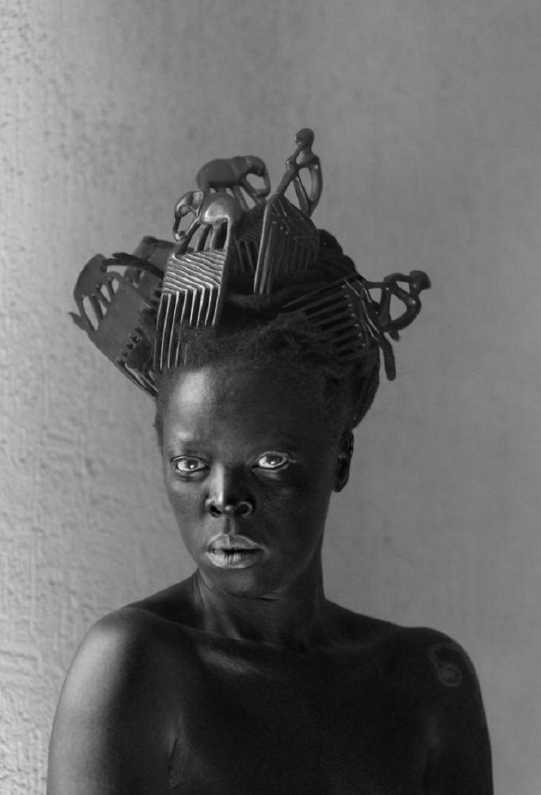 Image: Khwezi, Songhai by Zanele Muholi, is one of the portrait photographs by an African artist on display at art Expo Chicago 2016