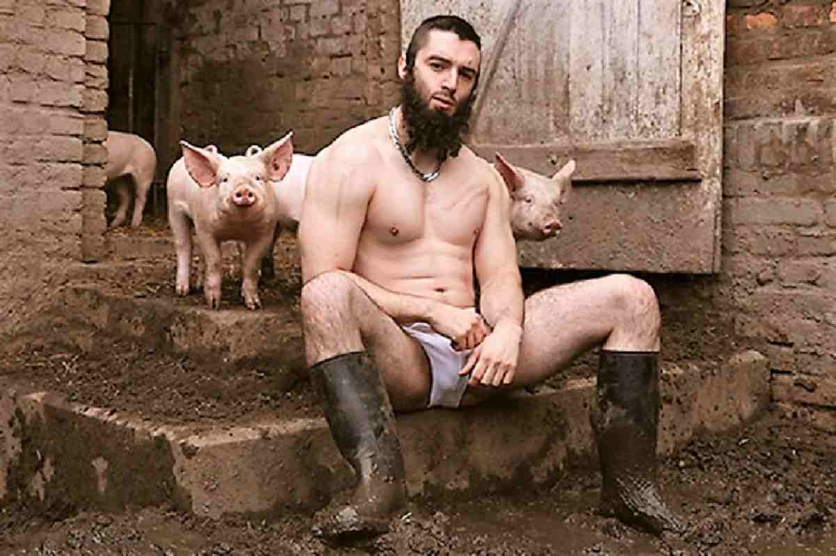 Image: The 3 Little Pigs, a digital image by Marc Martin, on display at Leslie-Lohman Museum of Gay and Lesbian Art is one of the works on display as part of the Pride Month in galleries and museums