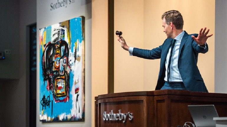 New Video Shows How a Basquiat Sold for $110.5 Million