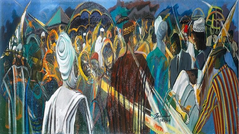 Nigerian Symphony by Ben Enwonwu Set for Auction