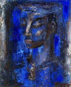 Congolese Maid, a painting by famous South-African artist Gerard Sekoto was one of the top sellers at Bonhams South African art sale