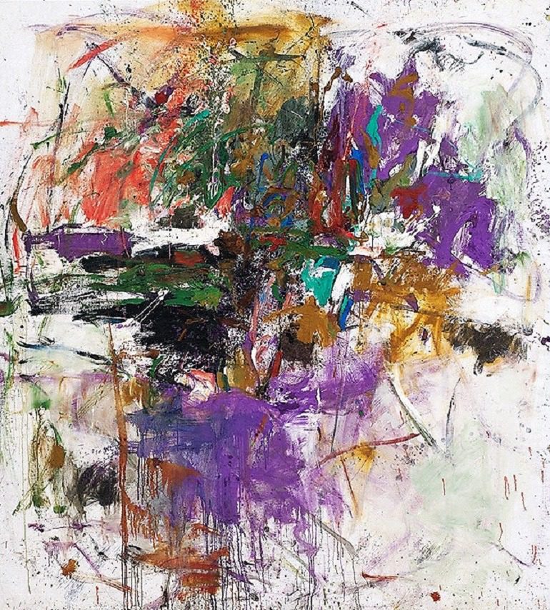 Image: Untitled, a 1961 oil on canvas painting by Joan Mitchell. one of the artists whose works will be part of the fall art exhibitions at the Musée National Des Beaux-Arts Du Québec