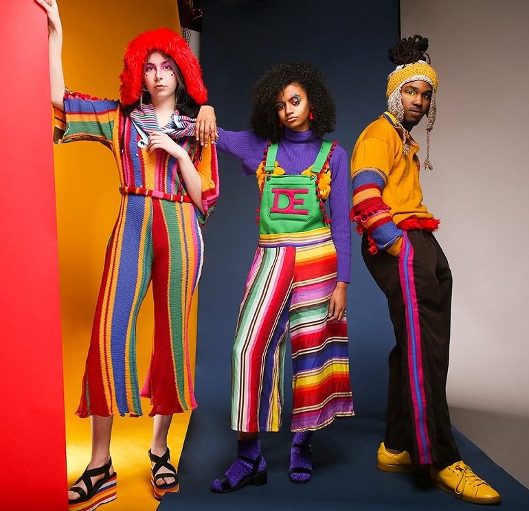 Image: DE Colores by Diana Eusebio is one of the design collection by young designers to take center stage at the Maryland Institute College of Art (MICA) experimental fashion event 