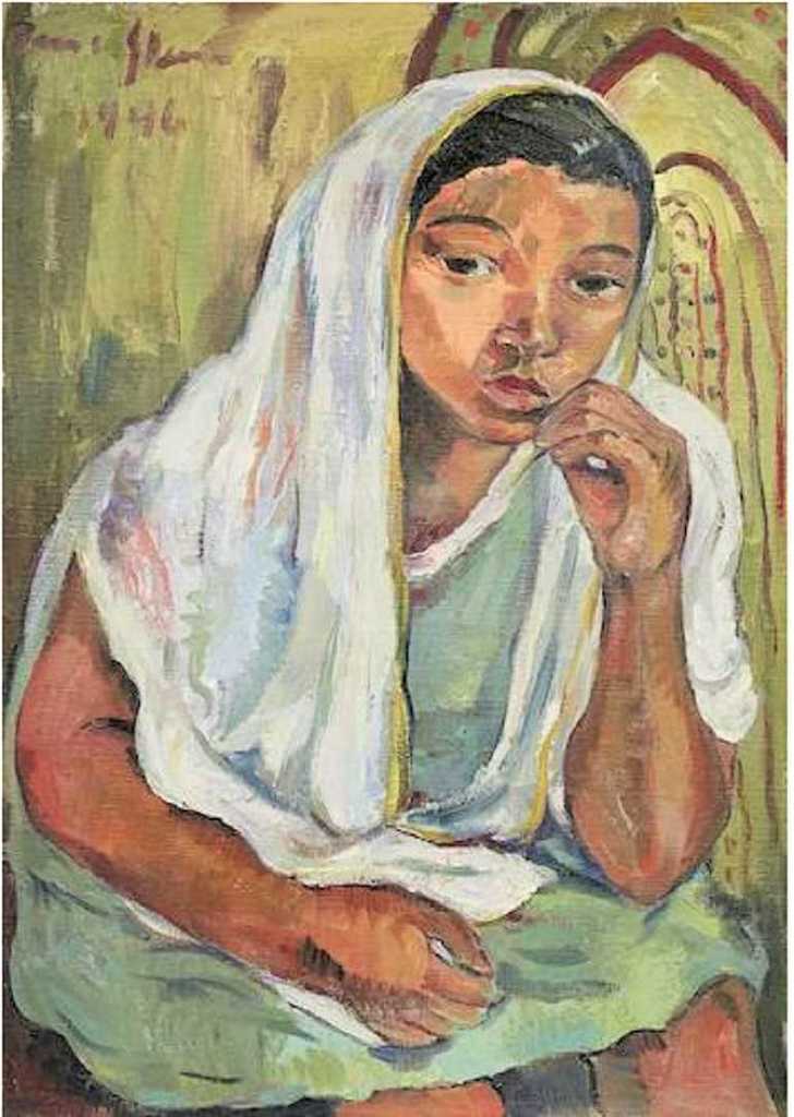 Image: Malay Girl, oil on canvas by South African artist Irma Stern is one of the works in Bonhams new sale of Modern and Contemporary African Art in New York that also includes works by Demas Nwoko