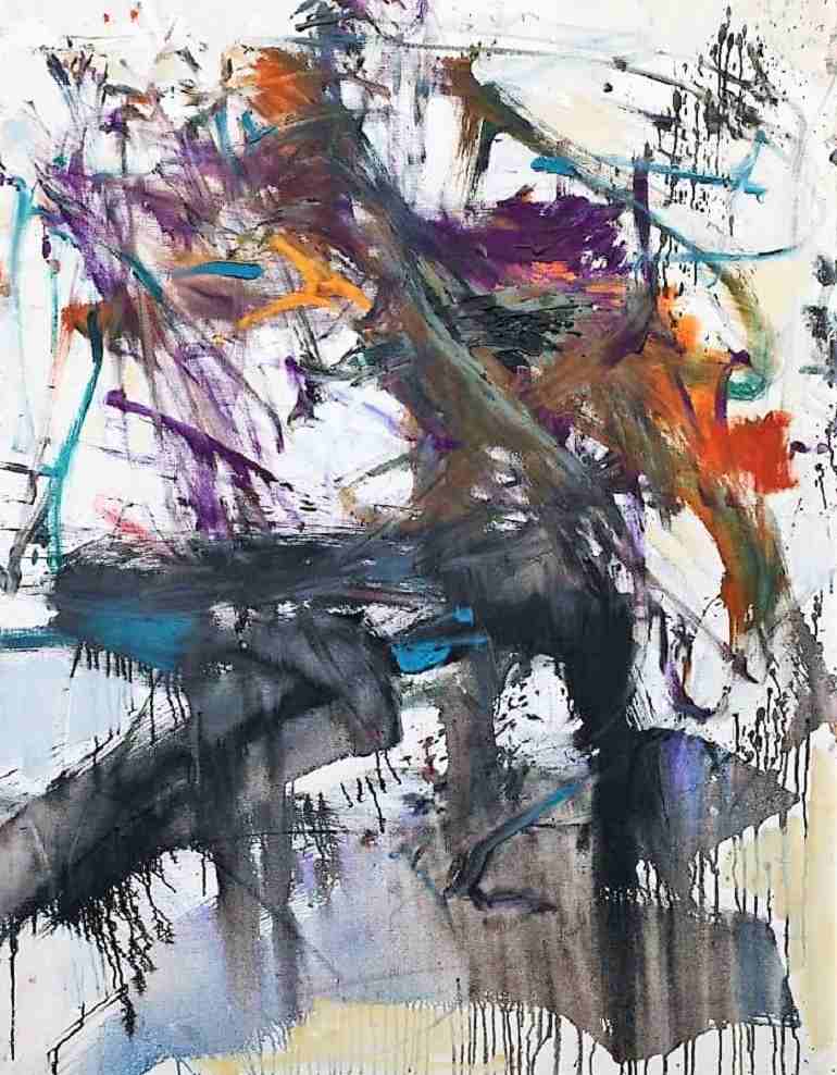 Image: Goulphar II, an oil on canvas abstract painting by Joan Mitchell is one of the works Cheim & Read gallery will be offering at Art Basel 2019