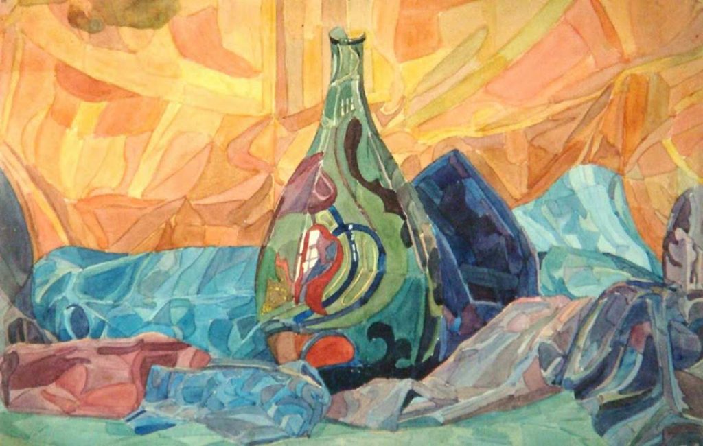 Abstract Vase by Vladimir Petrovich Tomilovsky in Best Juried art shows