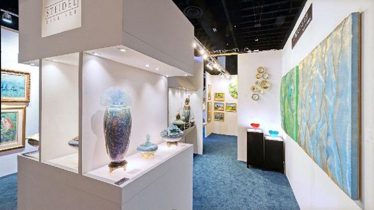 Installation view of past Palm Beach Shows