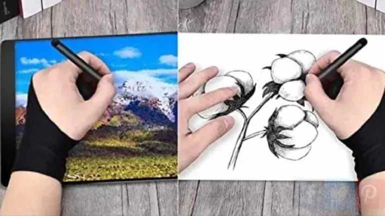 What are DRAWING GLOVES for?