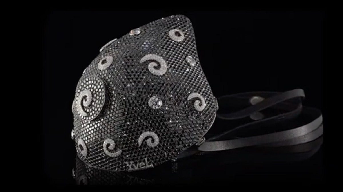Most Expensive Face Mask in the World Goes on Display Artcentron
