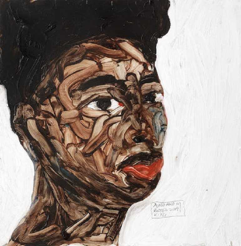 Portrait by Amoako Boafo