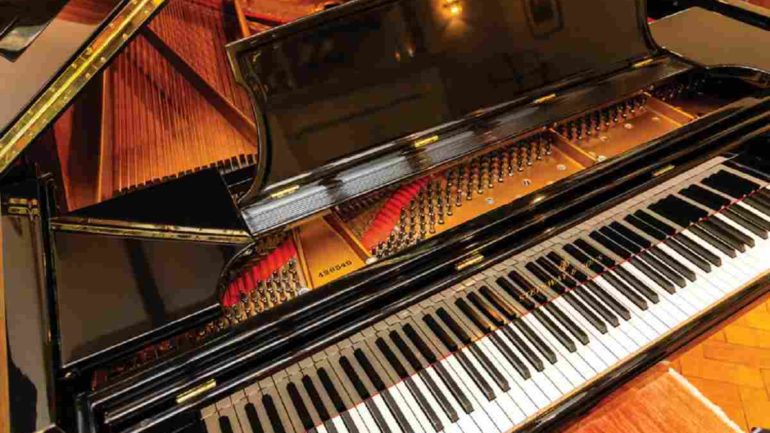 The Steinway Piano Elton John Played When He traveled the World Sold for $915,000