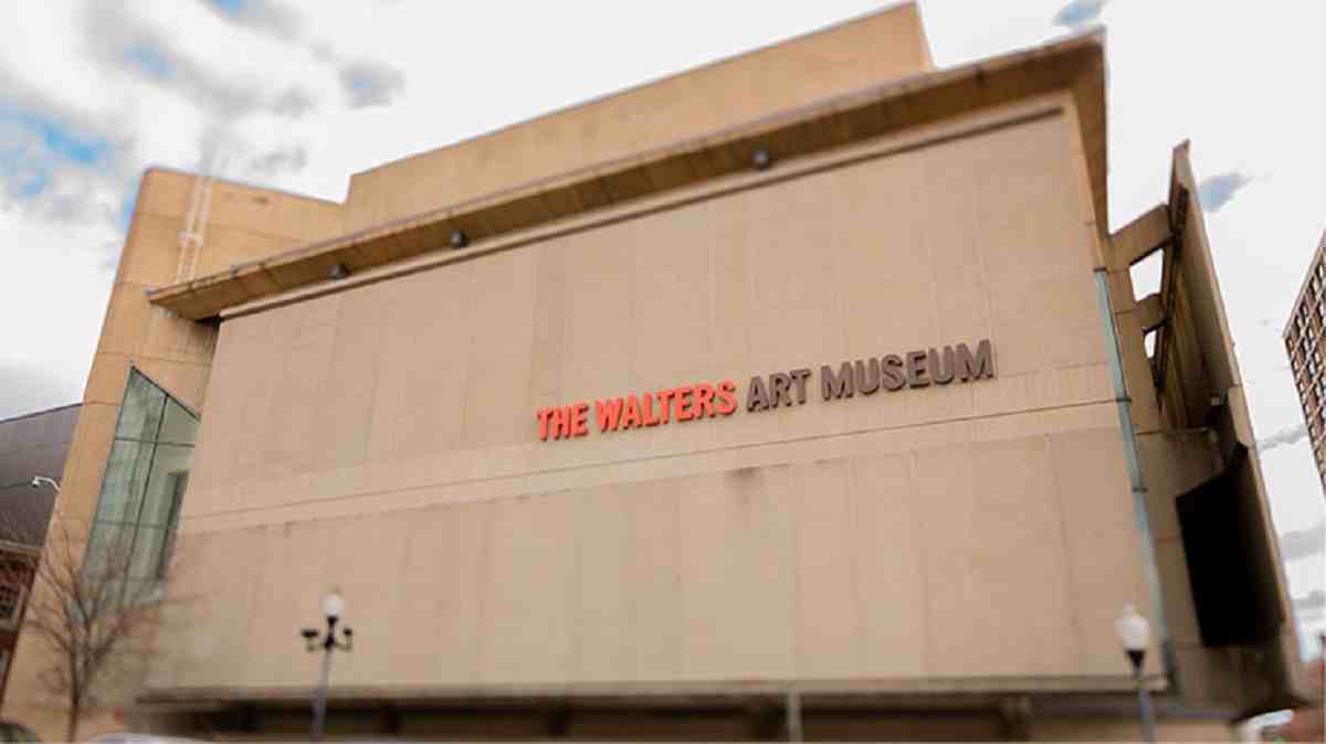 Front elevation of the Walters Art Museum where Walters Art Museum Workers will demand Union Recognition