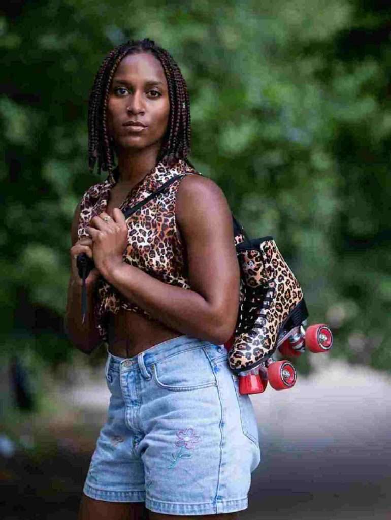 Les Gray , one of the amazing women roller skating in around Baltimore 