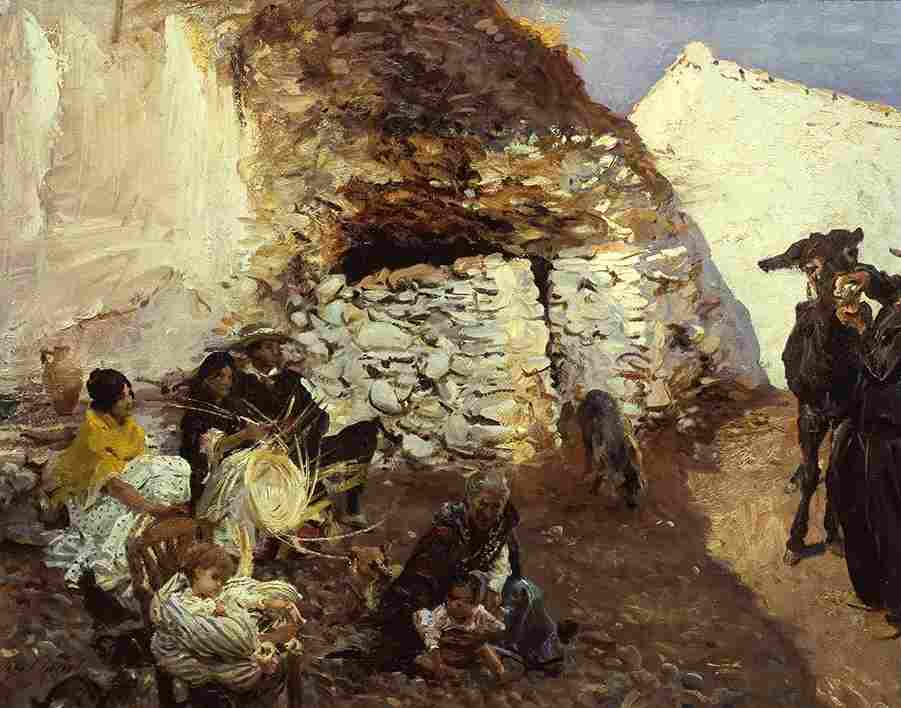 John Singer Sargent, Spanish Roma Dwelling, 1912 one of the works in Sargent and Spain , one of the Blockbuster Art Exhibitions to See This Fall