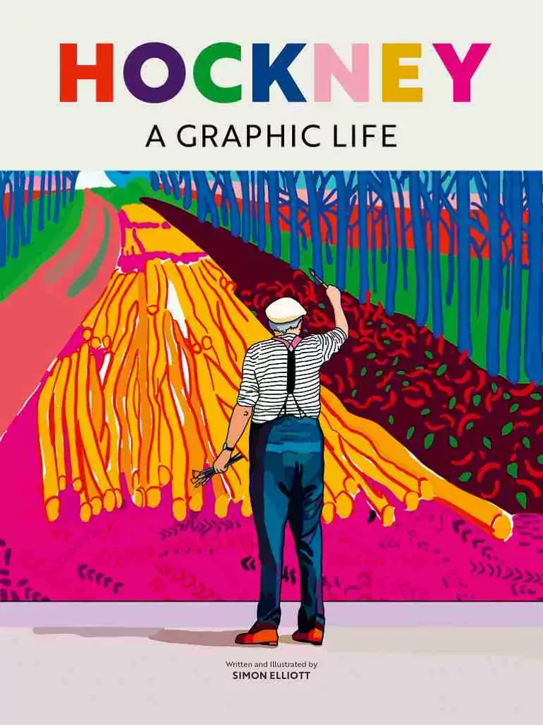 Cover of the book  David Hockney A Graphic Life by Simon Elliott