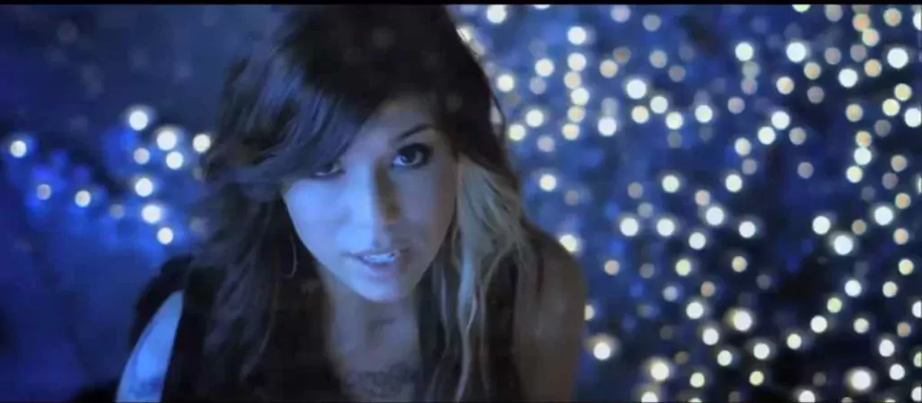 Christina Perri performing A Thousand Years, one of the Love songs best hits