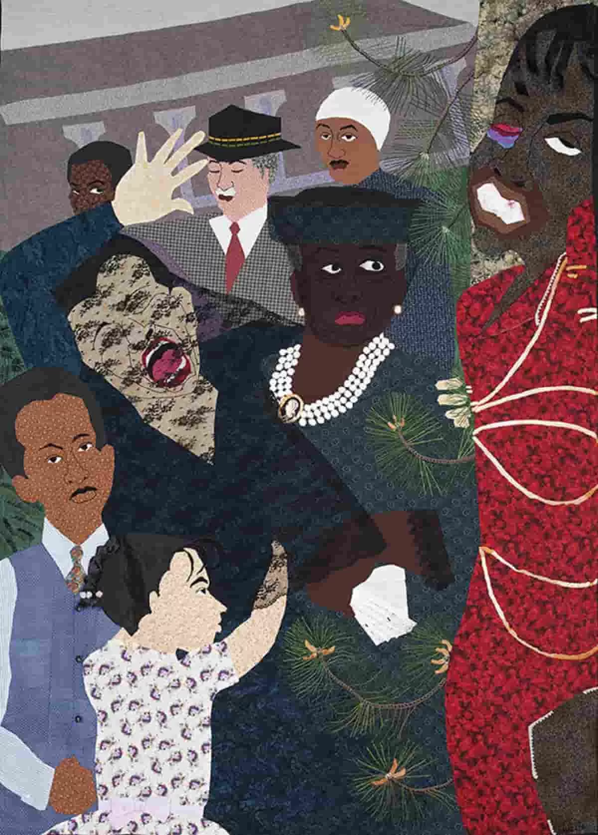 Dawn Williams Boyd's 'Those Bones-Atlanta-GA1979-2004 shows the lamentation of a historic tragedy goes into the High Museum of Art Atlanta collections
