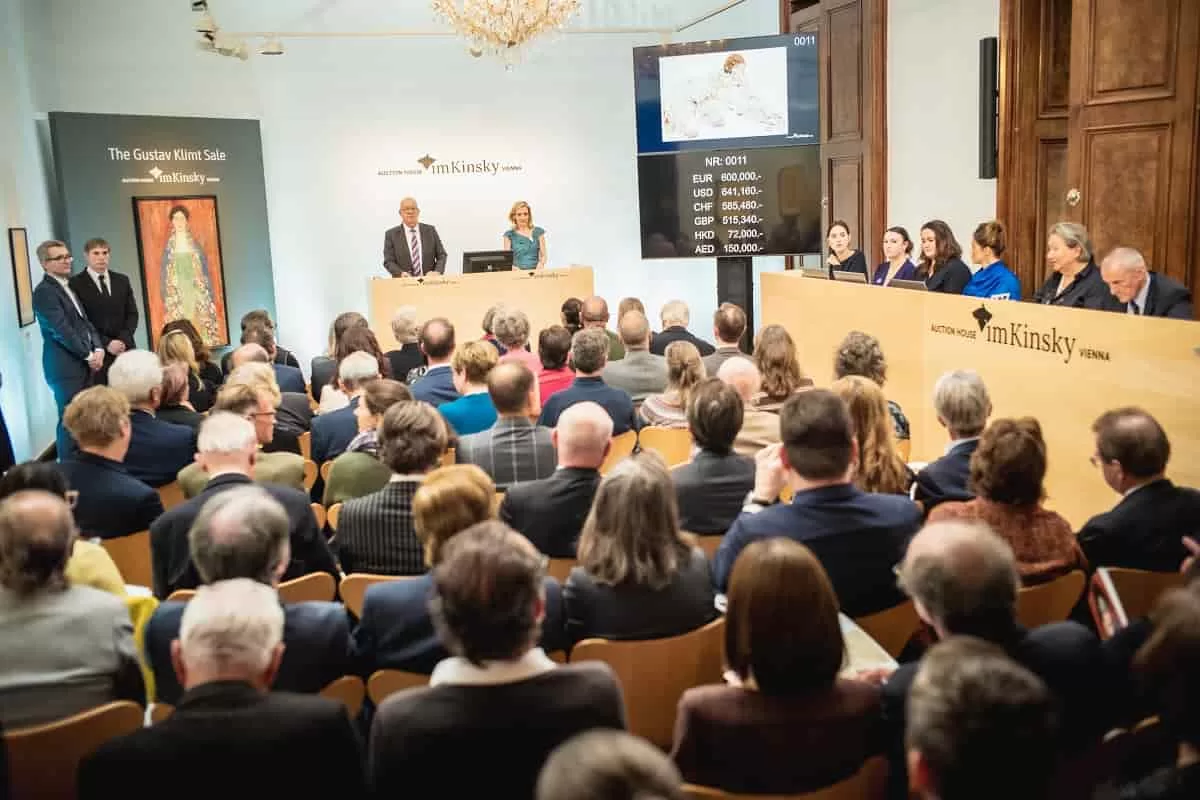Anticipation in auction as Portrait of Fräulein Lieser by Gustav Klimt goes on sale