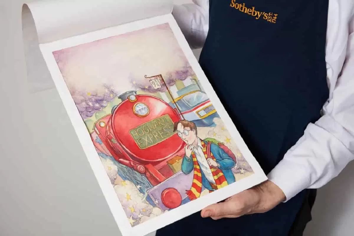 Harry-Potter cover art auction by Thomas-Taylor